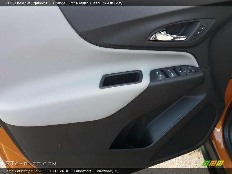 Orange Burst Metallic / Medium Ash Gray 2018 Chevrolet Equinox LS