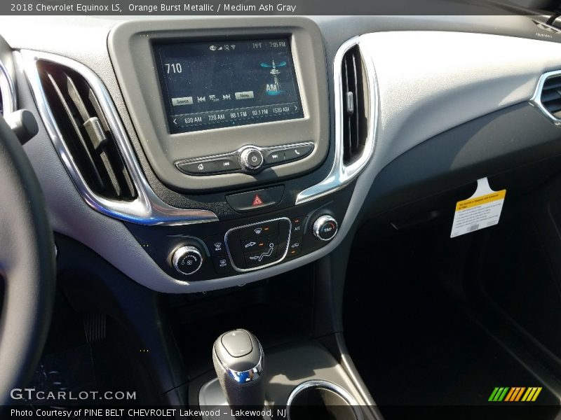 Orange Burst Metallic / Medium Ash Gray 2018 Chevrolet Equinox LS