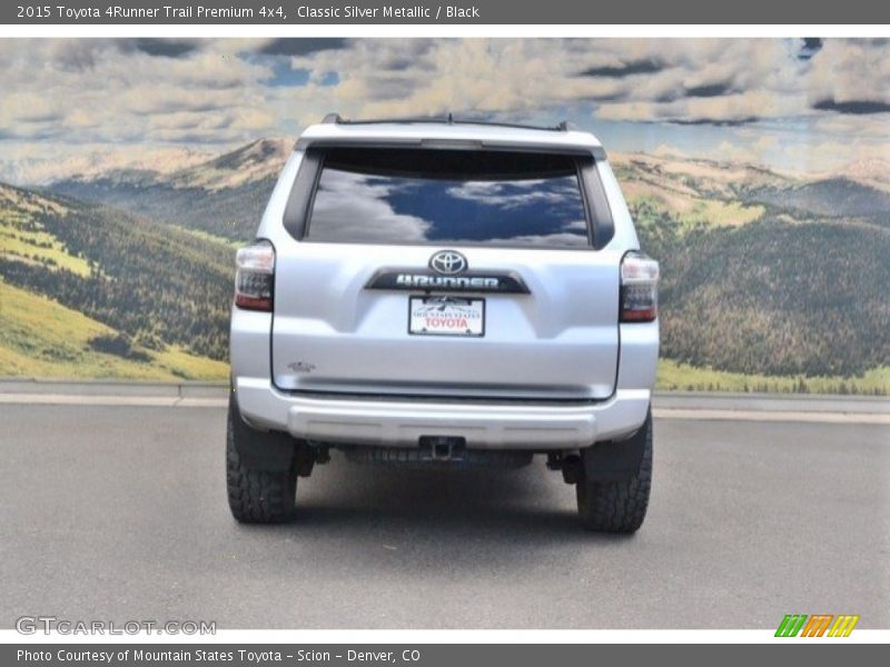 Classic Silver Metallic / Black 2015 Toyota 4Runner Trail Premium 4x4
