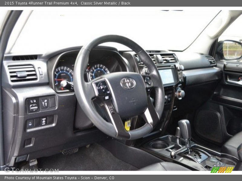 Classic Silver Metallic / Black 2015 Toyota 4Runner Trail Premium 4x4