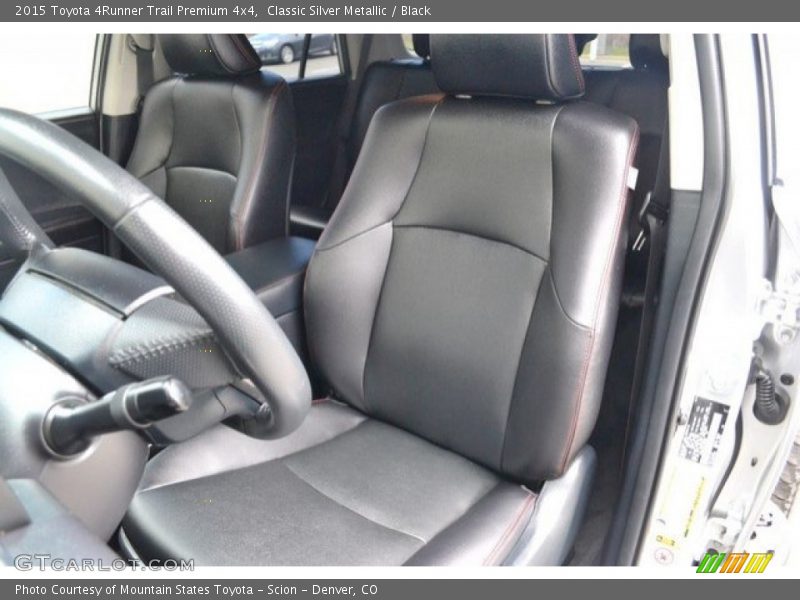 Classic Silver Metallic / Black 2015 Toyota 4Runner Trail Premium 4x4