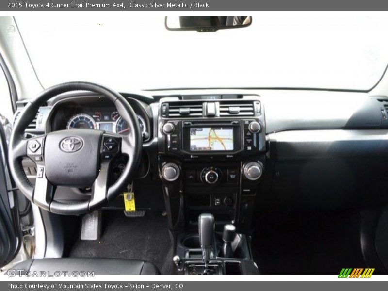 Classic Silver Metallic / Black 2015 Toyota 4Runner Trail Premium 4x4