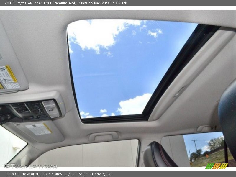 Classic Silver Metallic / Black 2015 Toyota 4Runner Trail Premium 4x4