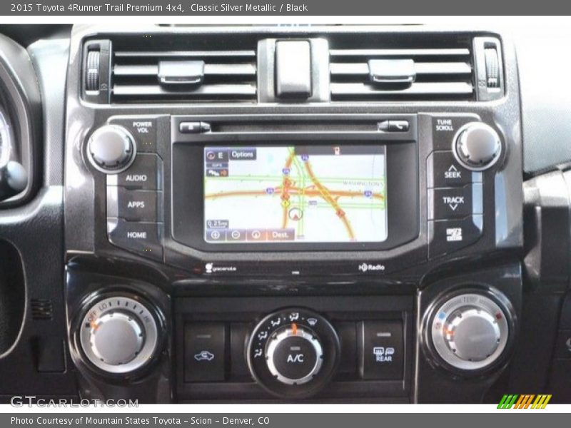 Classic Silver Metallic / Black 2015 Toyota 4Runner Trail Premium 4x4