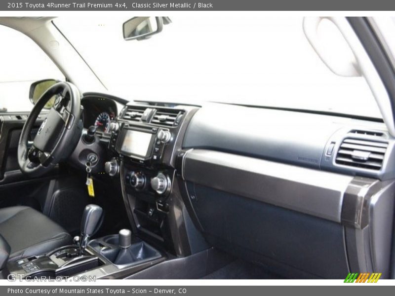 Classic Silver Metallic / Black 2015 Toyota 4Runner Trail Premium 4x4