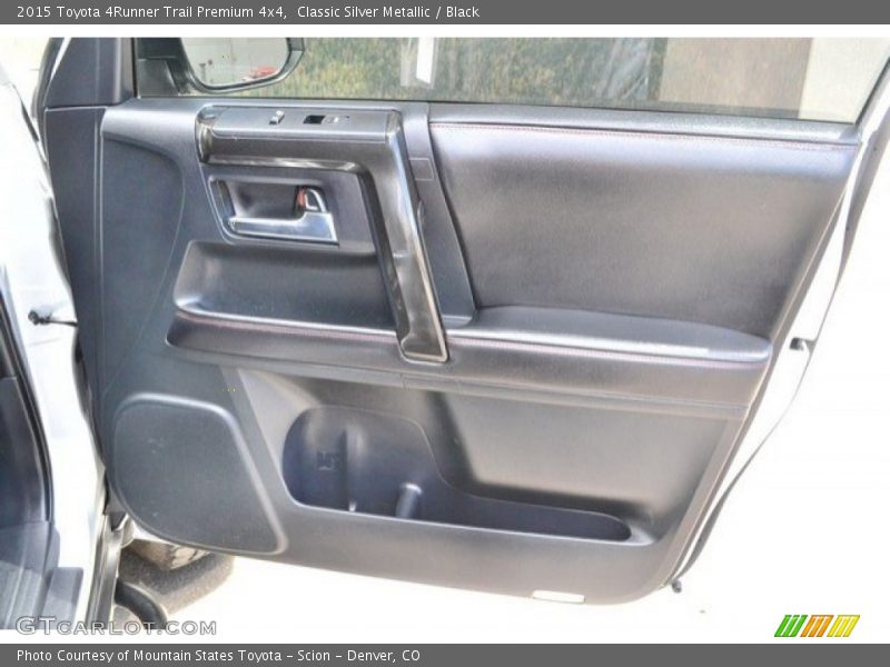 Classic Silver Metallic / Black 2015 Toyota 4Runner Trail Premium 4x4
