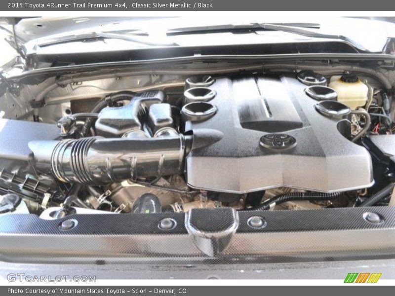 Classic Silver Metallic / Black 2015 Toyota 4Runner Trail Premium 4x4