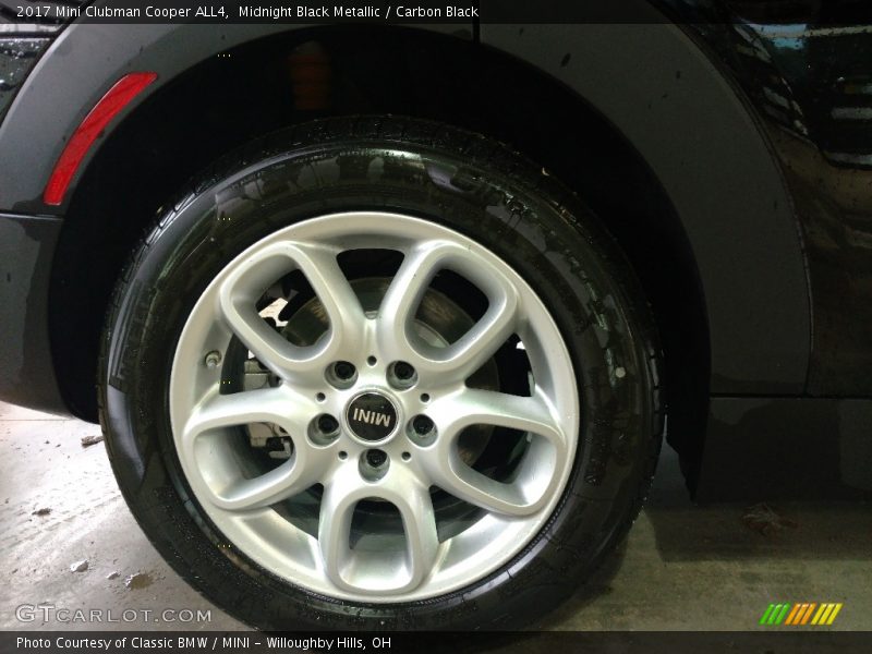 Midnight Black Metallic / Carbon Black 2017 Mini Clubman Cooper ALL4