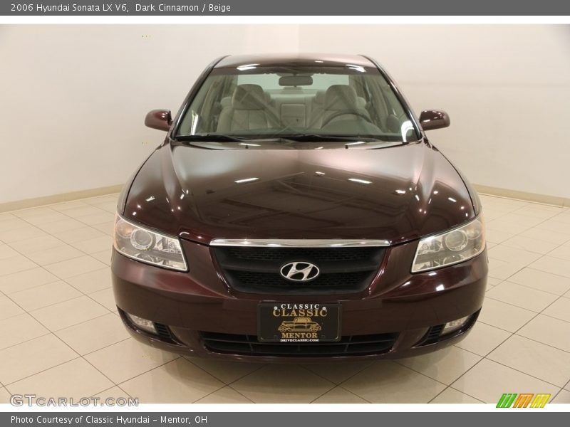 Dark Cinnamon / Beige 2006 Hyundai Sonata LX V6