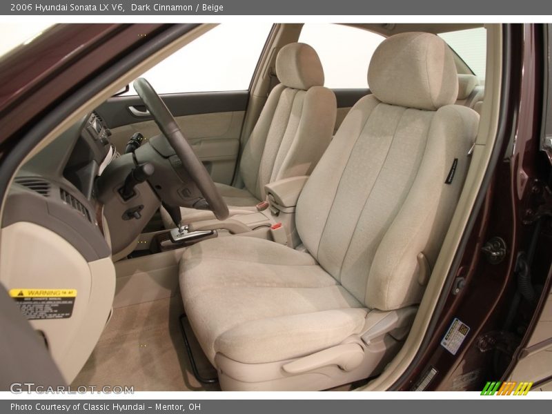 Dark Cinnamon / Beige 2006 Hyundai Sonata LX V6