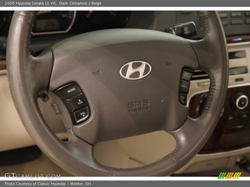 Dark Cinnamon / Beige 2006 Hyundai Sonata LX V6