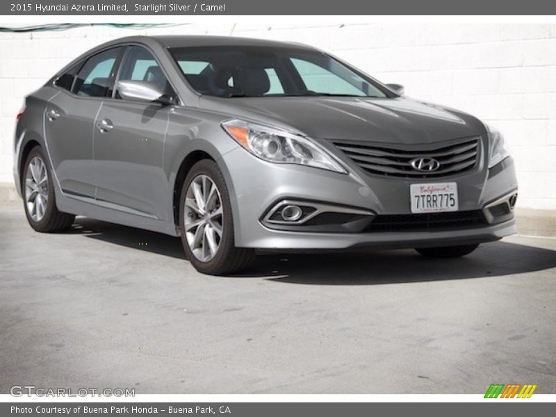 Starlight Silver / Camel 2015 Hyundai Azera Limited