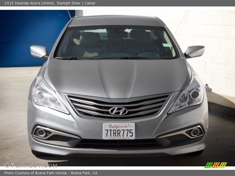 Starlight Silver / Camel 2015 Hyundai Azera Limited