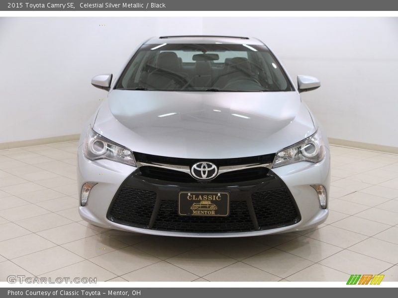 Celestial Silver Metallic / Black 2015 Toyota Camry SE