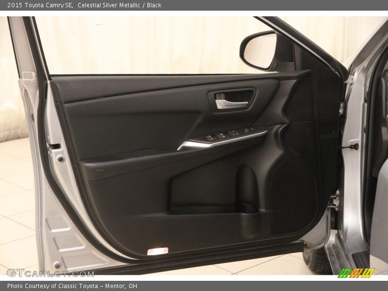 Celestial Silver Metallic / Black 2015 Toyota Camry SE