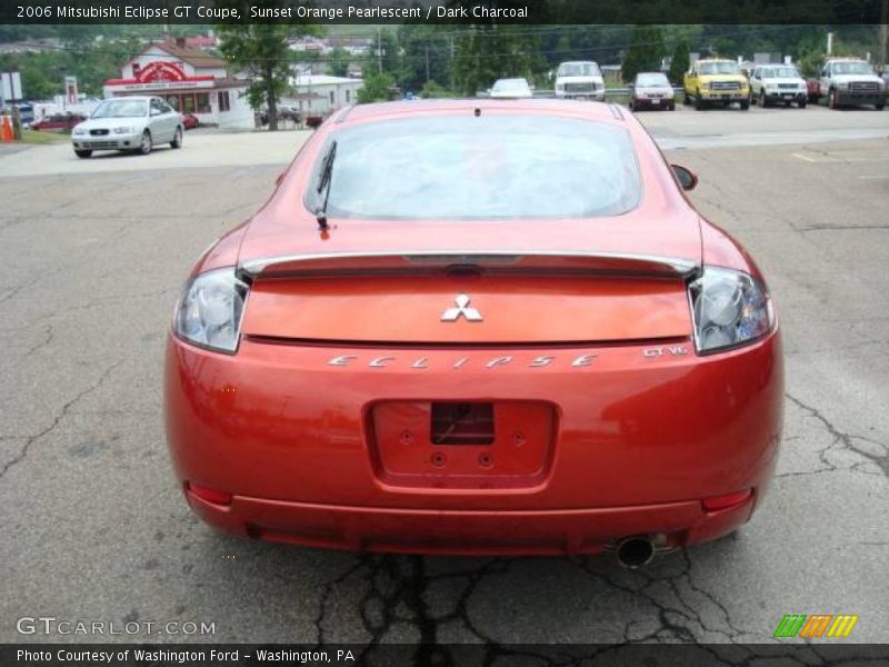 Sunset Orange Pearlescent / Dark Charcoal 2006 Mitsubishi Eclipse GT Coupe
