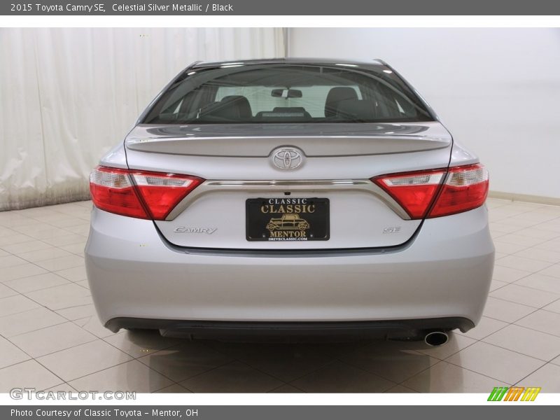 Celestial Silver Metallic / Black 2015 Toyota Camry SE