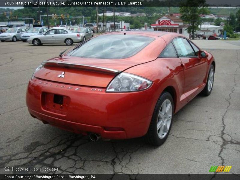 Sunset Orange Pearlescent / Dark Charcoal 2006 Mitsubishi Eclipse GT Coupe