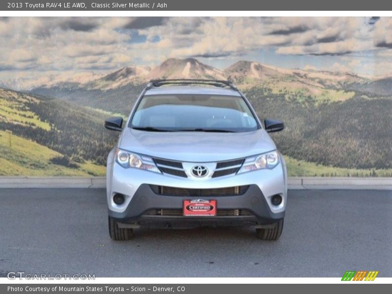 Classic Silver Metallic / Ash 2013 Toyota RAV4 LE AWD