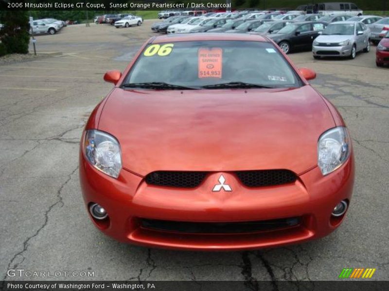 Sunset Orange Pearlescent / Dark Charcoal 2006 Mitsubishi Eclipse GT Coupe