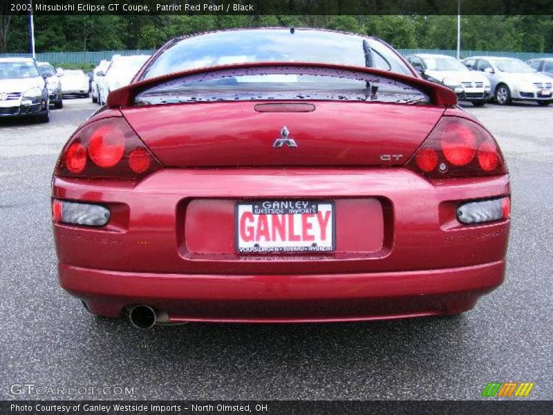 Patriot Red Pearl / Black 2002 Mitsubishi Eclipse GT Coupe