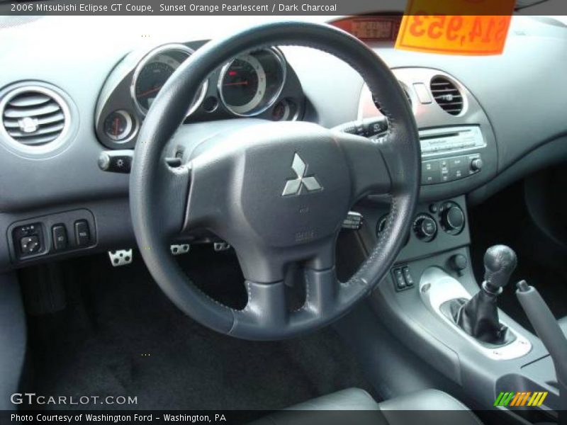 Sunset Orange Pearlescent / Dark Charcoal 2006 Mitsubishi Eclipse GT Coupe