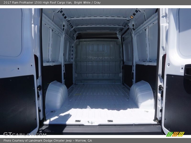Bright White / Gray 2017 Ram ProMaster 1500 High Roof Cargo Van