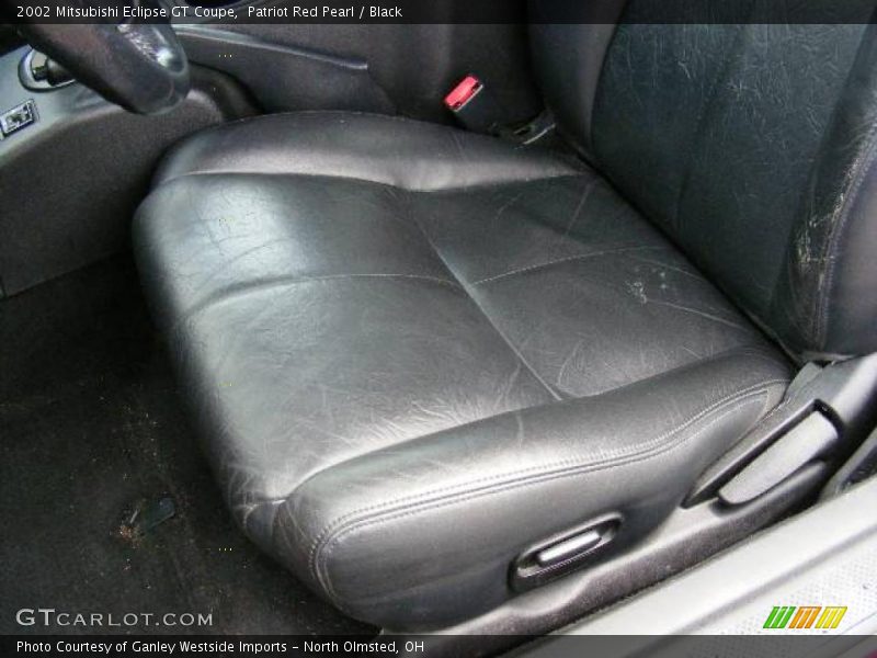 Patriot Red Pearl / Black 2002 Mitsubishi Eclipse GT Coupe