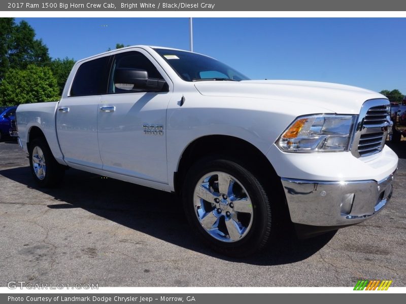 Front 3/4 View of 2017 1500 Big Horn Crew Cab