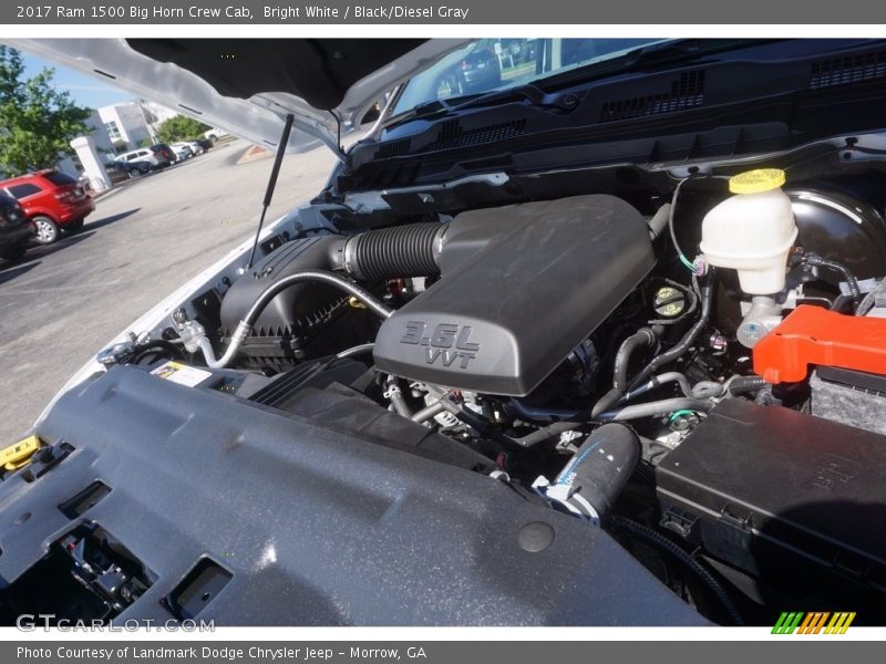  2017 1500 Big Horn Crew Cab Engine - 3.6 Liter DOHC 24-Valve VVT Pentastar V6