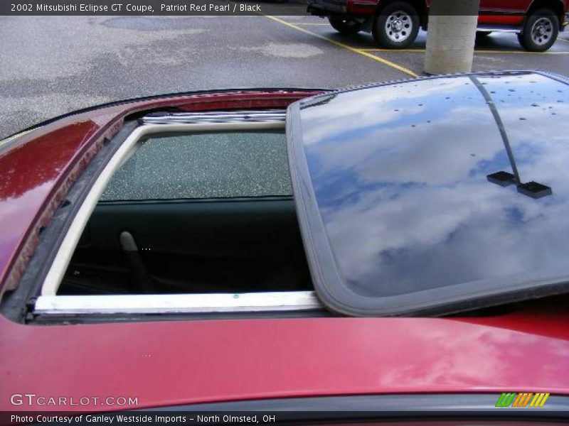 Patriot Red Pearl / Black 2002 Mitsubishi Eclipse GT Coupe