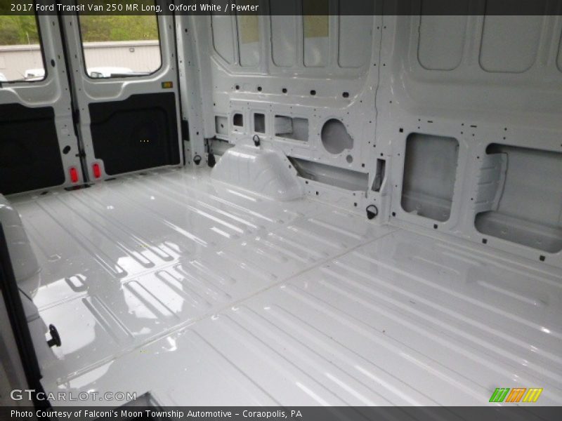 Oxford White / Pewter 2017 Ford Transit Van 250 MR Long