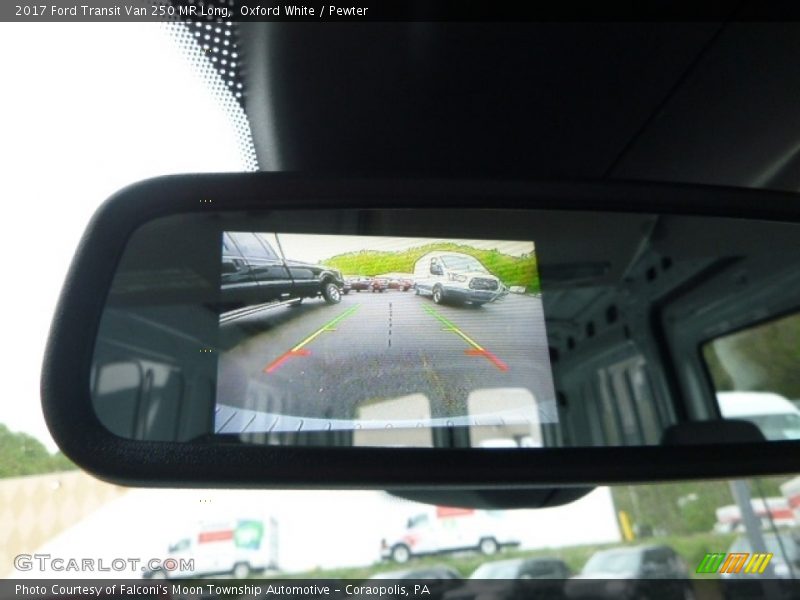 Oxford White / Pewter 2017 Ford Transit Van 250 MR Long