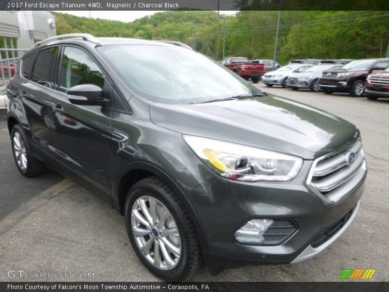 Magnetic / Charcoal Black 2017 Ford Escape Titanium 4WD
