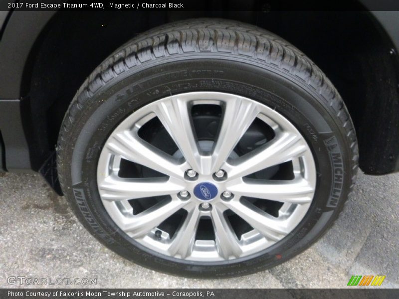 Magnetic / Charcoal Black 2017 Ford Escape Titanium 4WD