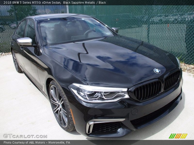  2018 5 Series M550i xDrive Sedan Black Sapphire Metallic