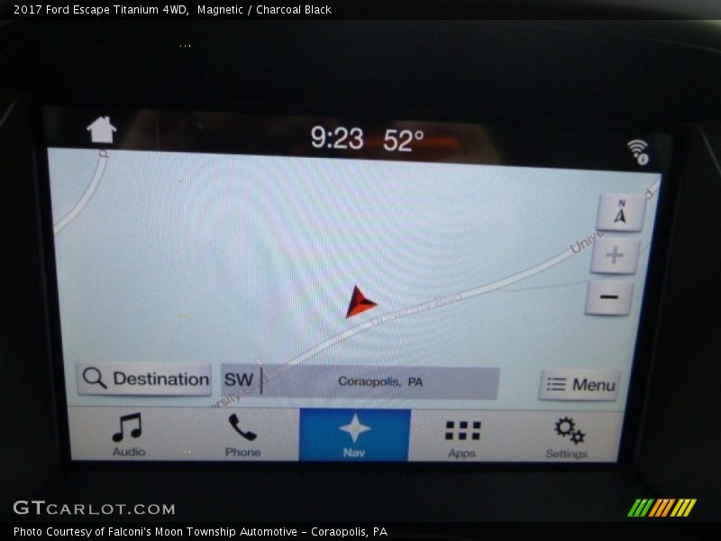 Magnetic / Charcoal Black 2017 Ford Escape Titanium 4WD
