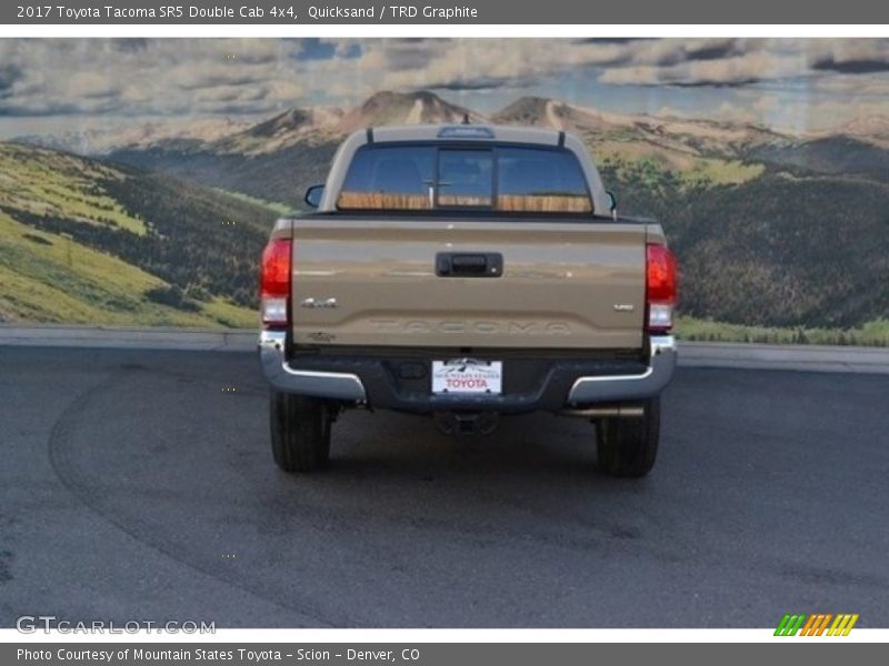 Quicksand / TRD Graphite 2017 Toyota Tacoma SR5 Double Cab 4x4