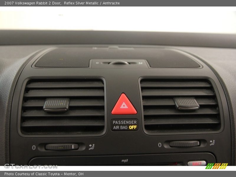 Reflex Silver Metallic / Anthracite 2007 Volkswagen Rabbit 2 Door