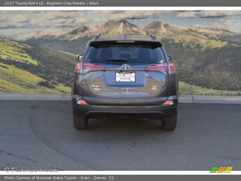 Magnetic Gray Metallic / Black 2017 Toyota RAV4 LE