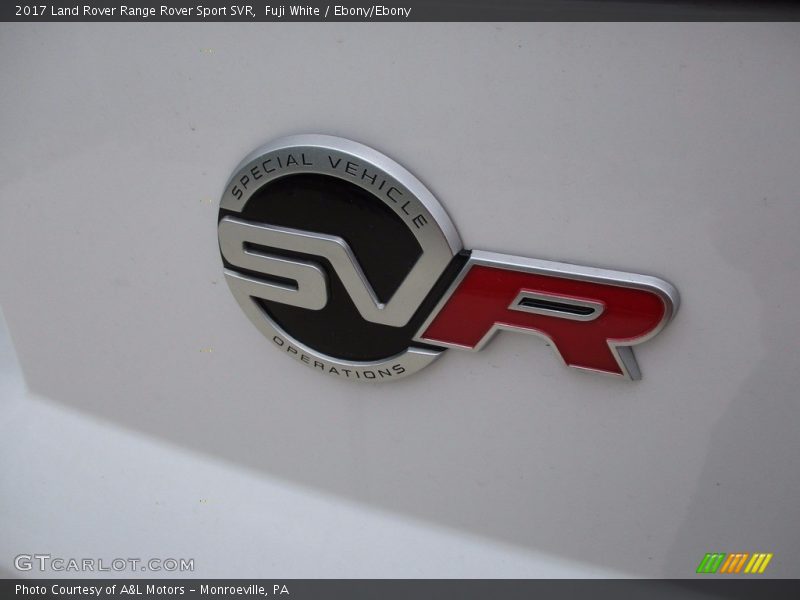  2017 Range Rover Sport SVR Logo
