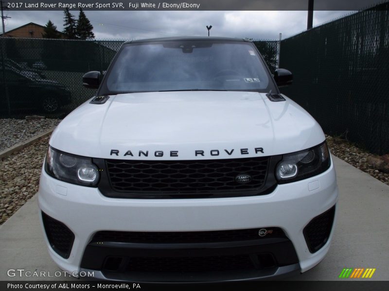 Fuji White / Ebony/Ebony 2017 Land Rover Range Rover Sport SVR