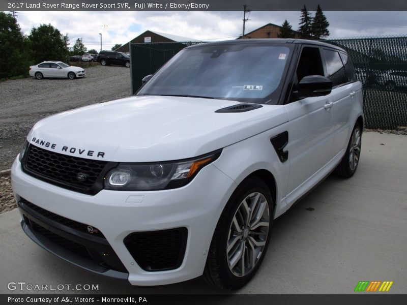 Fuji White / Ebony/Ebony 2017 Land Rover Range Rover Sport SVR