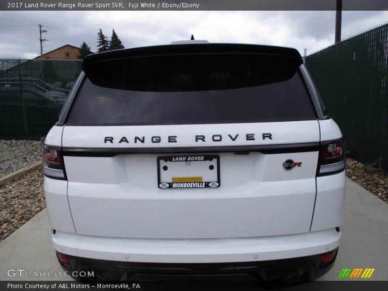 Fuji White / Ebony/Ebony 2017 Land Rover Range Rover Sport SVR