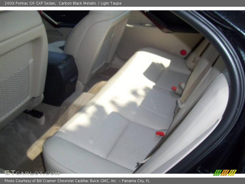 Carbon Black Metallic / Light Taupe 2009 Pontiac G6 GXP Sedan