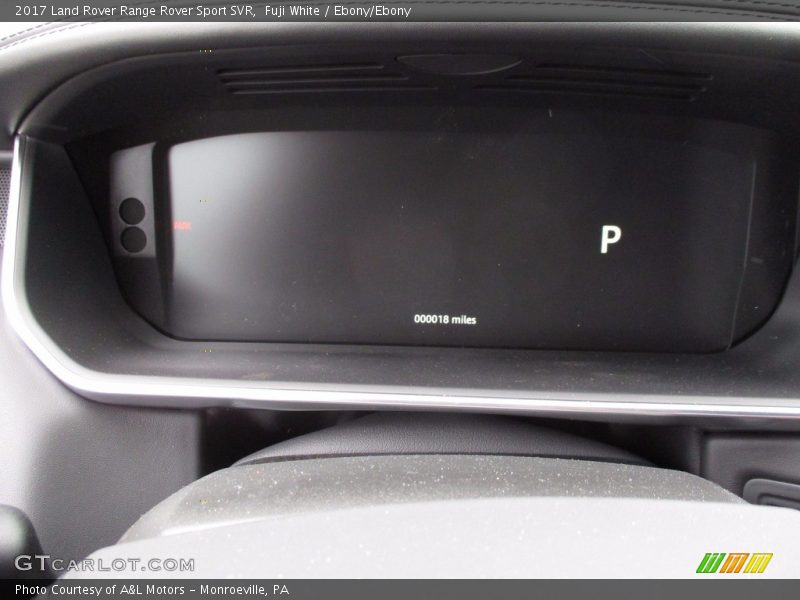 Fuji White / Ebony/Ebony 2017 Land Rover Range Rover Sport SVR