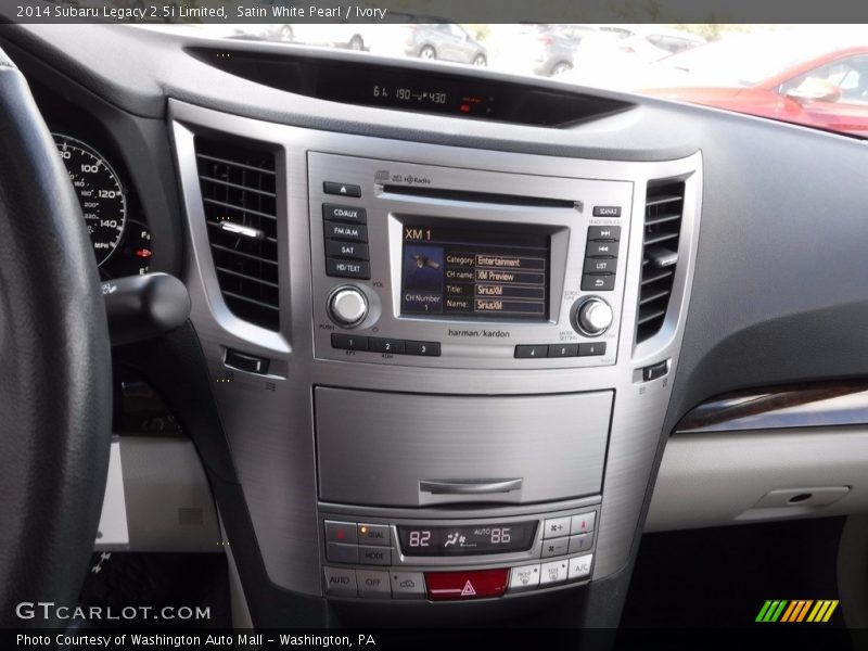 Satin White Pearl / Ivory 2014 Subaru Legacy 2.5i Limited
