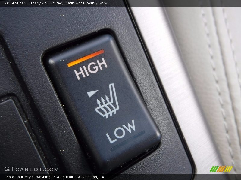 Satin White Pearl / Ivory 2014 Subaru Legacy 2.5i Limited