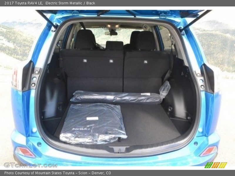 Electric Storm Metallic / Black 2017 Toyota RAV4 LE
