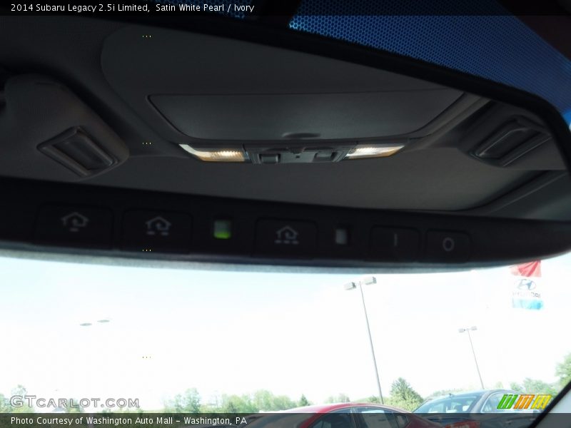 Satin White Pearl / Ivory 2014 Subaru Legacy 2.5i Limited